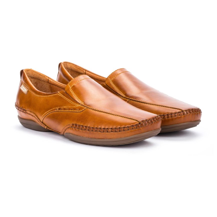 Men's Pikolinos PUERTO RICO Moccasins Brown | NZ L3852Q1